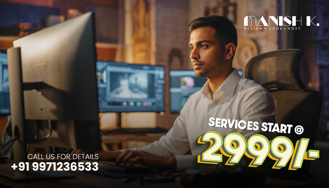 Motion graphic designer in Delhi creating professional animations and visual content